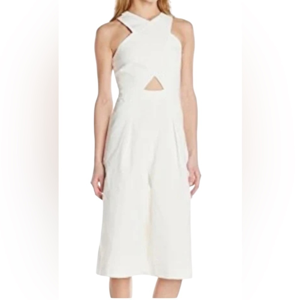 BCBGMAXAZRIA White Regular Jumpsuits & Rompers for Women Size 12. H21